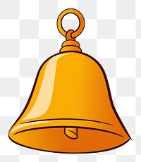 PNG Bell Christmas bell white background chandelier. AI generated Image by rawpixel.