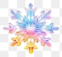 PNG Snow flake snowflake white background creativity. 
