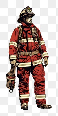 PNG Firefighter adult architecture protection. AI generated Image by rawpixel.