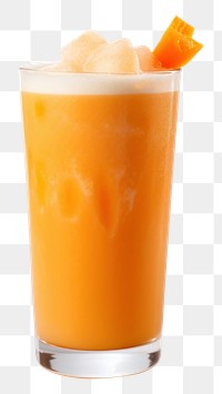 PNG Carrot smoothie drink juice glass. 