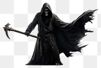 PNG Grim reaper costume white background representation