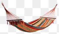 PNG Hammock furniture white background tranquility. 