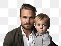 PNG Father with his son portrait adult photo. AI generated Image by rawpixel.