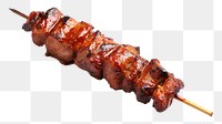 PNG  BBQ skewer grilling meat food. 