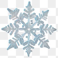 PNG Snowflake focus zoom black background christmas darkness. AI generated Image by rawpixel.