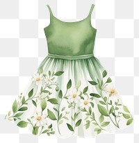 PNG  Mini dress elegance clothing textile. AI generated Image by rawpixel.