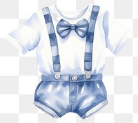 PNG Baby Boy Clothes tie accessories suspenders. 