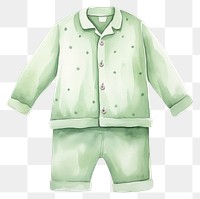 PNG  Pajamas outerwear standing clothing. AI generated Image by rawpixel.