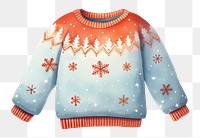PNG  Sweater sweatshirt celebration decoration. AI generated Image by rawpixel.