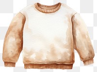PNG  Sweatshirt sweater coathanger outerwear. AI generated Image by rawpixel.
