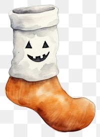 PNG  Sock footwear anthropomorphic representation. AI generated Image by rawpixel.