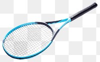 PNG  Blue Tennis Racket racket tennis sports. AI generated Image by rawpixel.