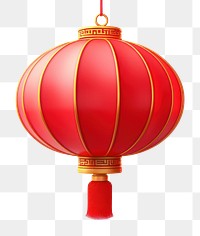 PNG Chinese Red Lantern lantern red white background