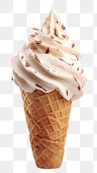 PNG  Ice cream dessert food cone. AI generated Image by rawpixel.
