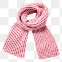 PNG Knit scarf sweater pink white background. AI generated Image by rawpixel.