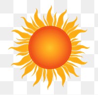 PNG Sun sunflower logo fragility. AI generated Image by rawpixel.