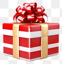 PNG  Gift gift box white background. AI generated Image by rawpixel.