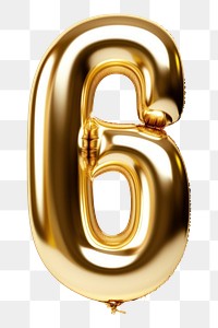 PNG Balloons gold number text. AI generated Image by rawpixel.