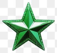 PNG Symbol green star white background. 