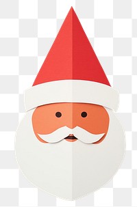 PNG Santa Claus paper hat anthropomorphic. AI generated Image by rawpixel.
