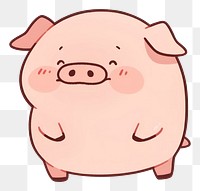 PNG Pig animal mammal investment. AI generated Image by rawpixel.
