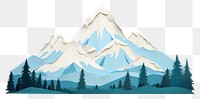 PNG Mountain landscape painting nature. AI generated Image by rawpixel.