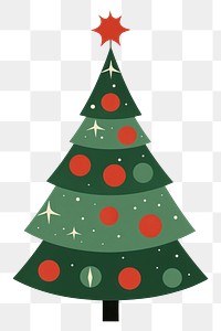 PNG Christmas tree anticipation illuminated celebration. AI generated Image by rawpixel.