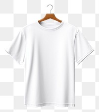 PNG  T-shirt sleeve white coathanger. AI generated Image by rawpixel.