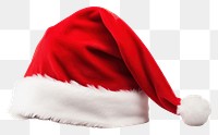 PNG Santa hat white white background celebration