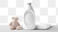 Laundry soap bottle png, transparent background