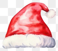 PNG Santa hat white background celebration decoration. AI generated Image by rawpixel.