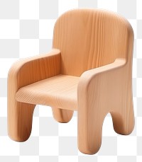 PNG Furniture armchair wood simplicity. AI generated Image by rawpixel.