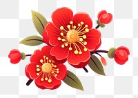 PNG Chinese new year flower blossom petal. AI generated Image by rawpixel.