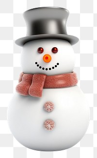 PNG Chritmas snowman winter white anthropomorphic. AI generated Image by rawpixel.