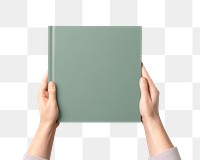 Book cover png, design element, transparent background