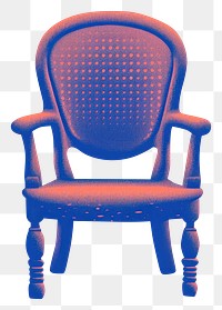 PNG Chair furniture armchair recliner. AI generated Image by rawpixel.