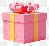 PNG Gift box anniversary celebration decoration. AI generated Image by rawpixel.