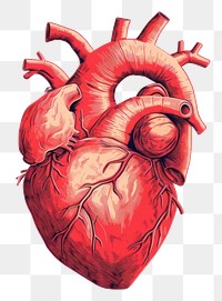 PNG Human heart creativity cartoon pottery. AI generated Image by rawpixel.