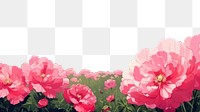 PNG  Peony landscape outdoors blossom. AI generated Image by rawpixel.