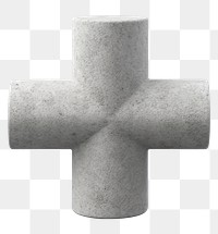 PNG Cross symbol shape white background. AI generated Image by rawpixel.