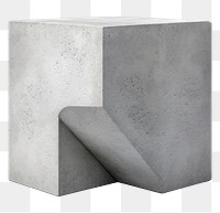 PNG Solid Plus shape concrete white background architecture. AI generated Image by rawpixel.