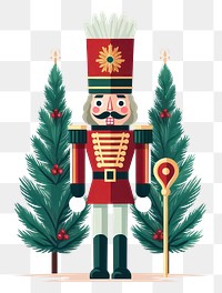 PNG Christmas nutcracker christmas representation celebration. AI generated Image by rawpixel.
