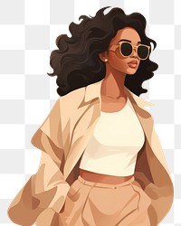 PNG Sunglasses portrait fashion smiling. AI generated Image by rawpixel.