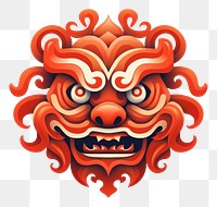 PNG Chinese New Year icon art chinese new year representation. AI generated Image by rawpixel.