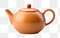 PNG Teapot white background refreshment simplicity. AI generated Image by rawpixel.