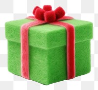 PNG  Christmas green gift ribbon red white background. AI generated Image by rawpixel.