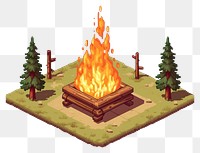 PNG Fire fireplace plant tree. AI generated Image by rawpixel.