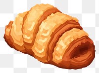 PNG Croissant food viennoiserie ammunition. AI generated Image by rawpixel.