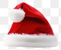PNG Santa hat white red white background