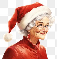 PNG  Christmas portrait glasses adult. AI generated Image by rawpixel.